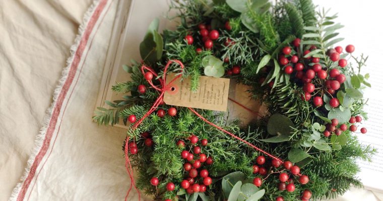 クリスマスリースつくり　ワークショップのご案内